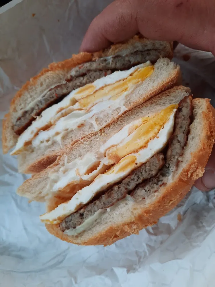 Sausage Egg and Cheese Sandwich
